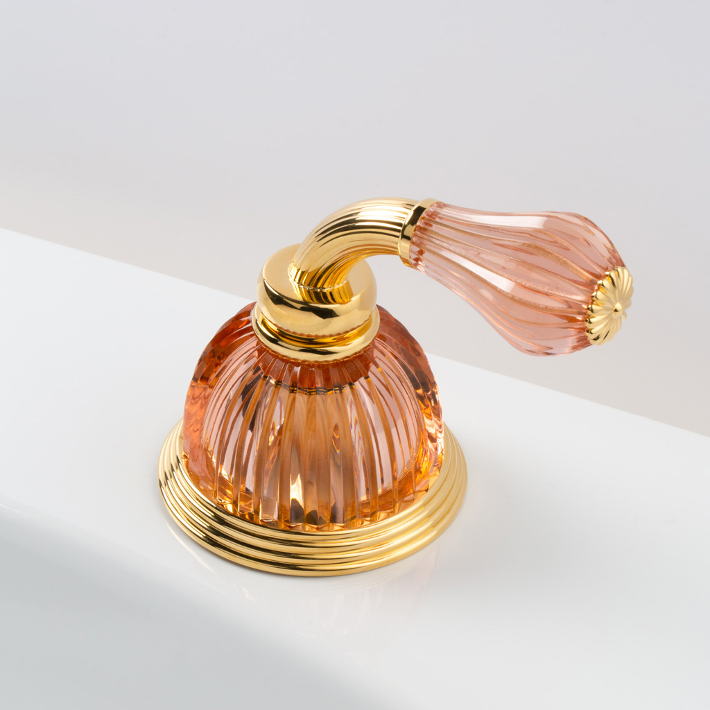 C59-335 C59-335 5-позиционный переключатель на ободе РУЧКА КУПОЛЬНАЯ CA Cristal & Bronze DÔME À MANETTES CANNELÉ  - Вид №2