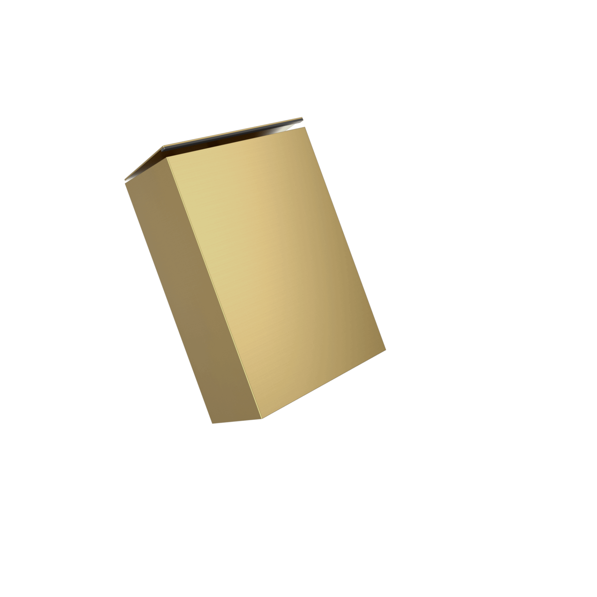 P785-L Настенное санитарное ведро из нержавеющей стали объемом 5 л Duten 