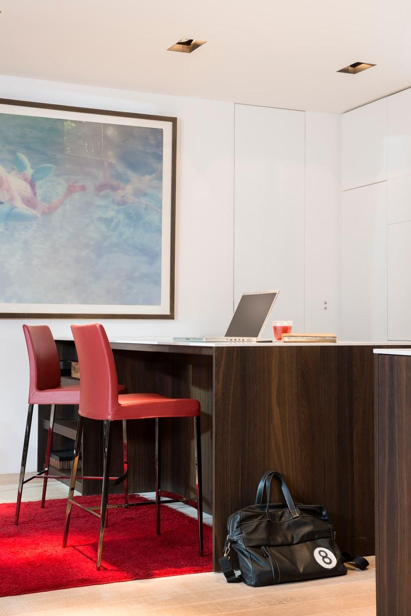 JORI Высокий табурет со спинкой Perla sun-id-1468000 - Вид №2