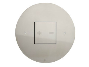 Панель управления унитазом из сатиновой стали