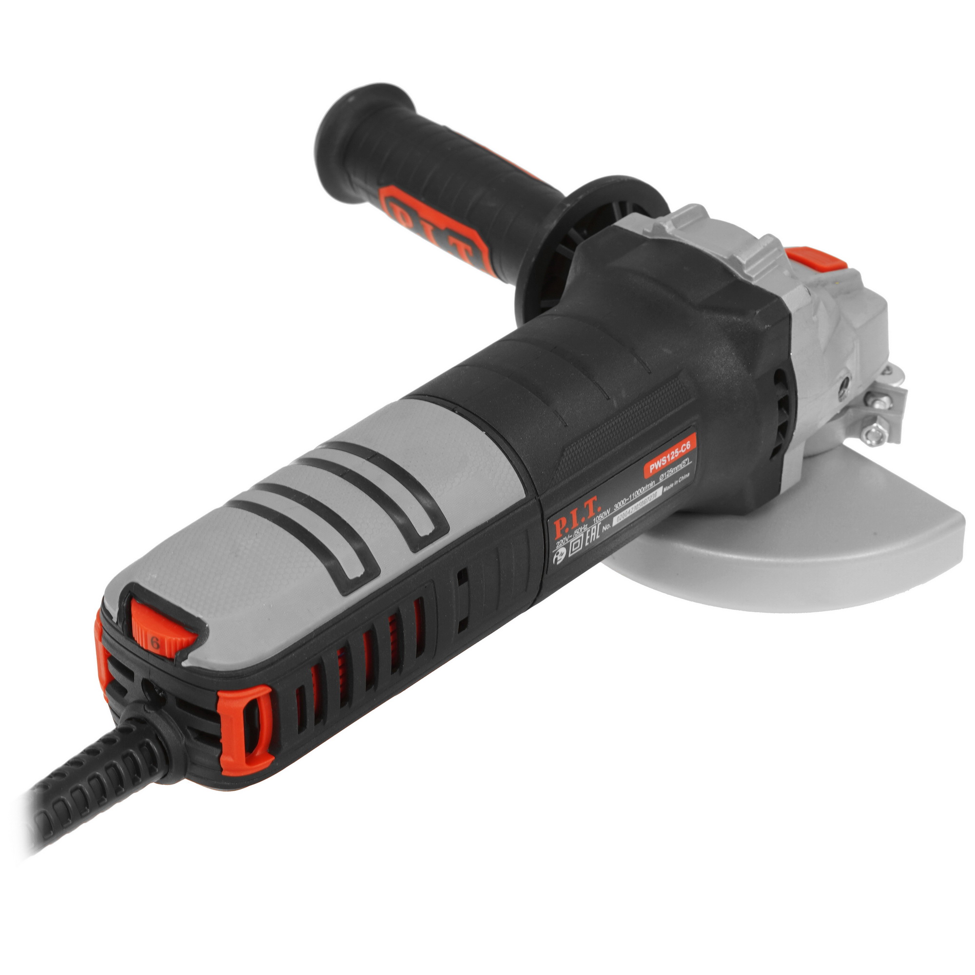 Углошлифовальная машина (УШМ) PIT PWS125-C6 МАСТЕР 8197070 STDN-0058942 - Вид №1