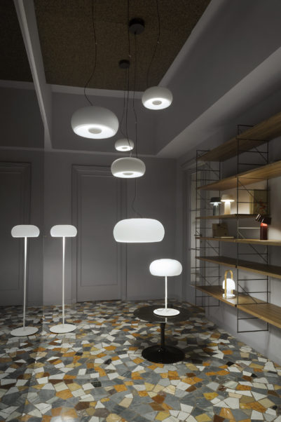 086323 Торшер P белый Marset Vetra  - Вид №2