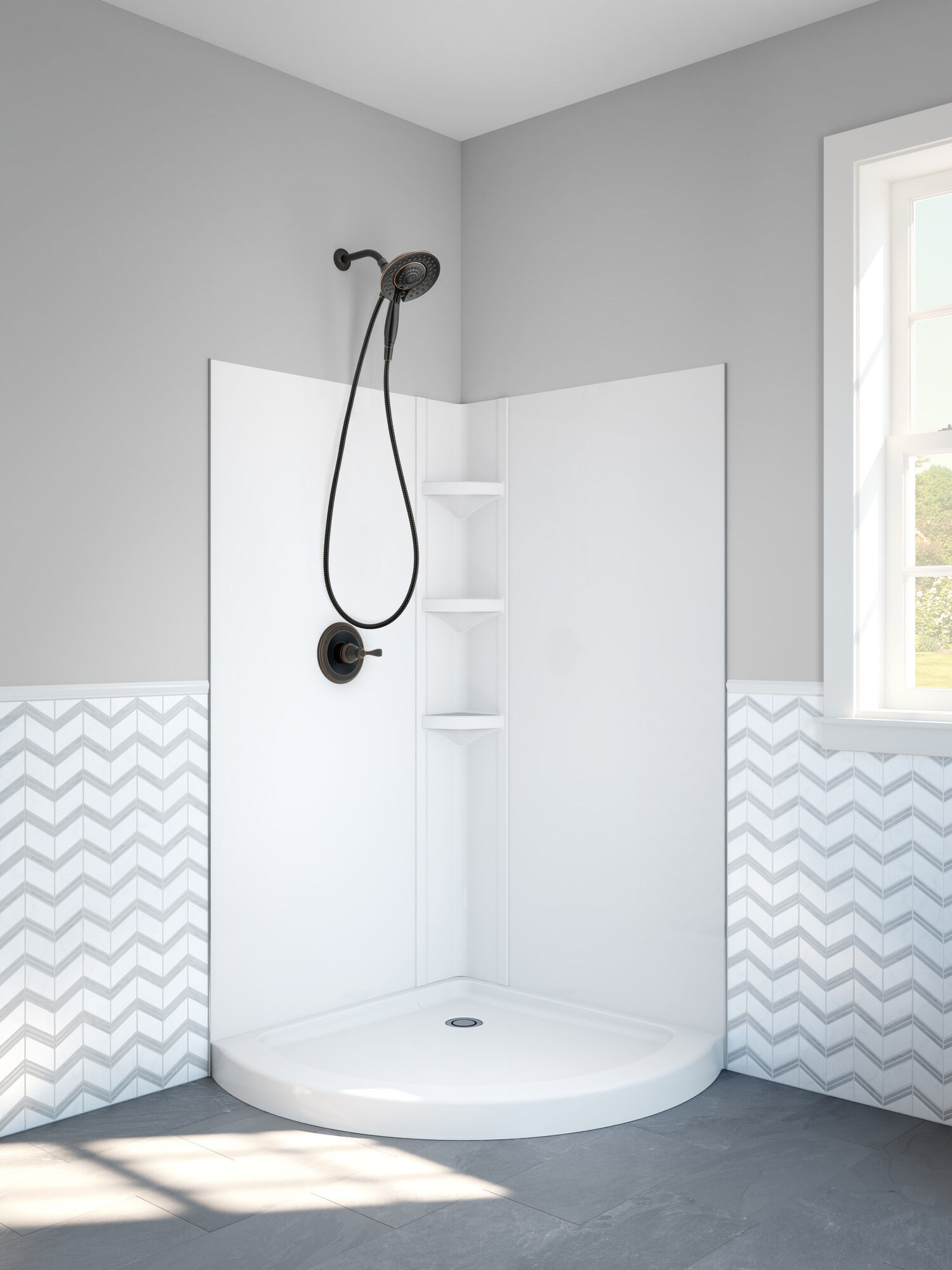 Душ WaterSense Delta Faucet 142984C-OB-I20 - Вид №1