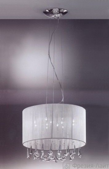 Orion HL 6-1481/12 подвесная люстра с белым абажуром 70975