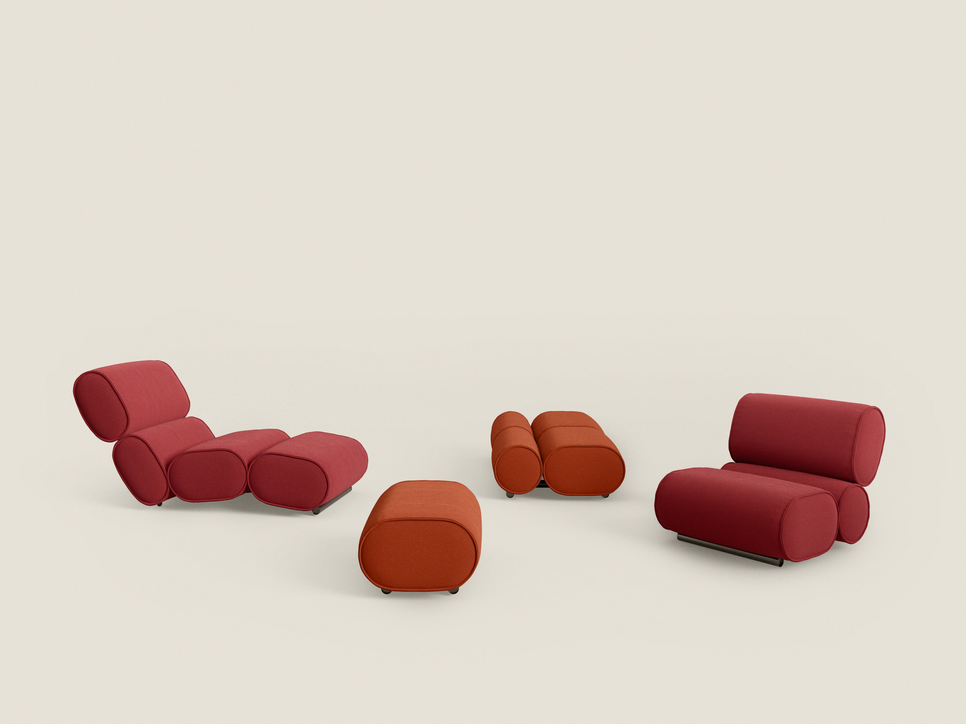 Тканевое кресло Desalto Roller ARCH-00126496 - Вид №2