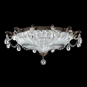 Потолочный светильник 5635-201 A от Schonbek SCHONBEK ДИЗАЙНЕРСКИЕ 244123 Прозрачный;золото