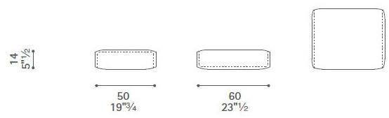 Poltrona Frau Модульный секционный диван La collezione - divani e poltrone sun-id-1411513 - Вид №25