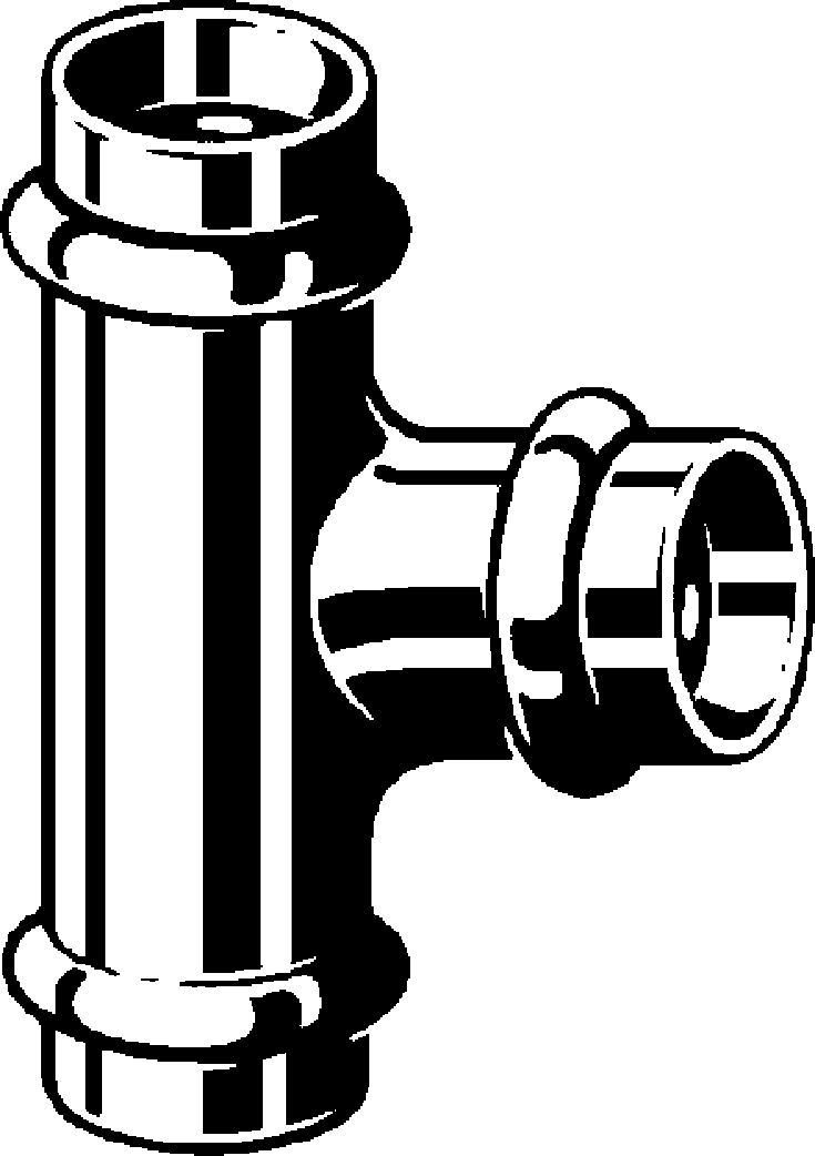 Viega Тройник Profipress G 2618 (346102) 346 102 - Вид №1