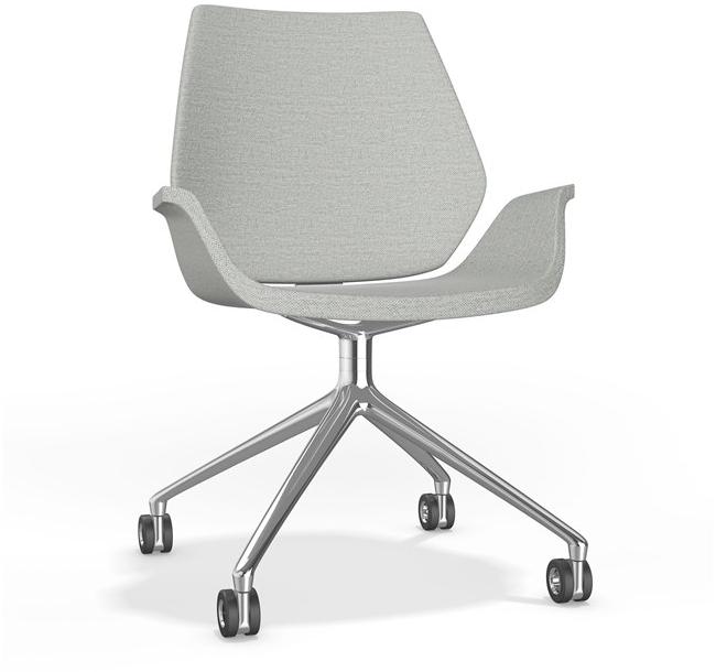 Casala Вращающееся кресло на козелке из ткани на колесиках Centuro vi 1965/10-11 - Вид №1