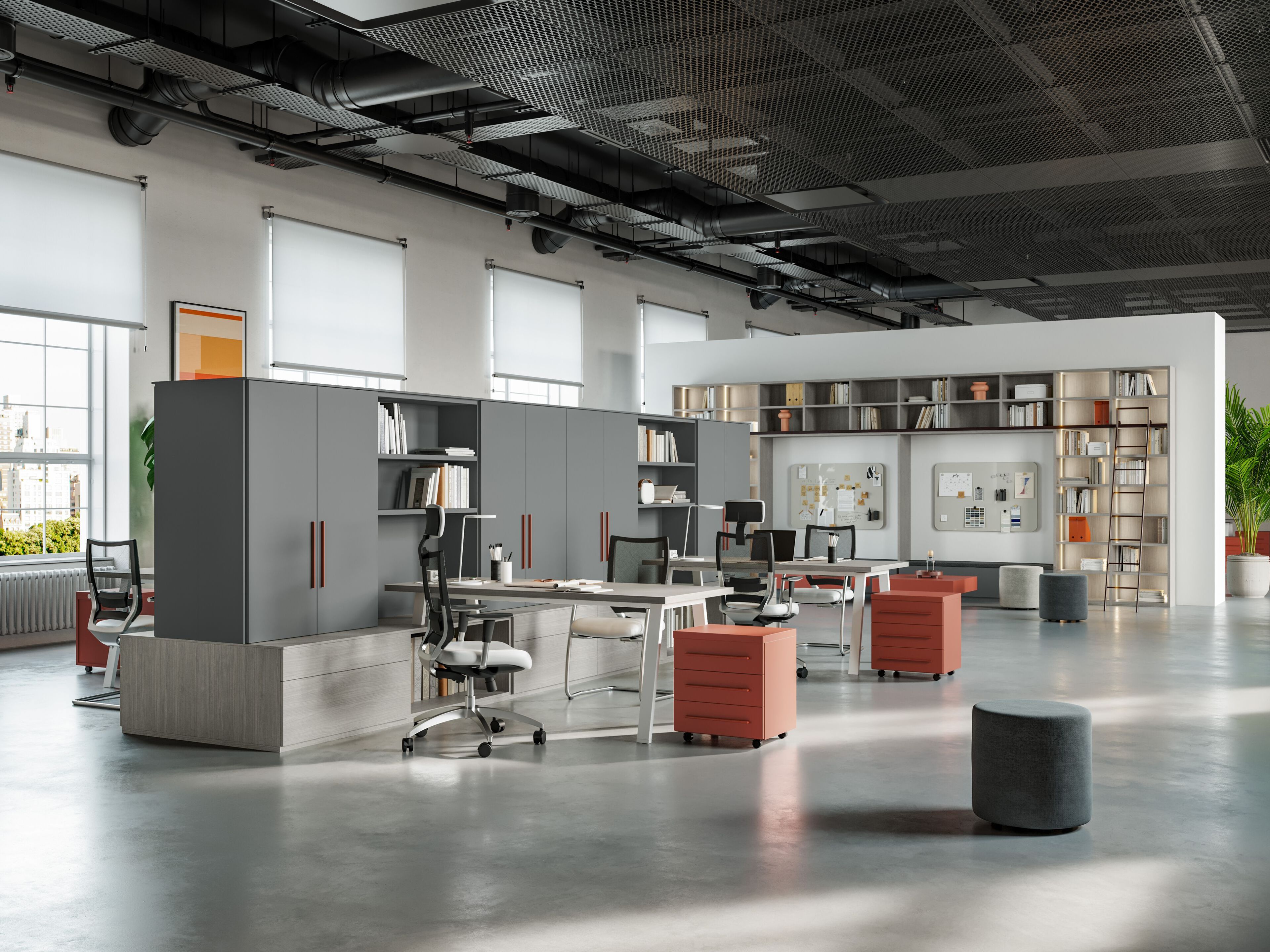 Рабочий стол для поддержки Giessegi OfficeTime ARCH-00144353 - Вид №1