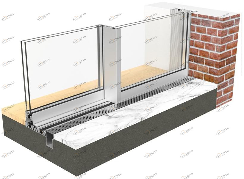 PROFILATI Минимальное скольжение в алюминии с термическим разделением Eku perfektion® sun-id-1417676