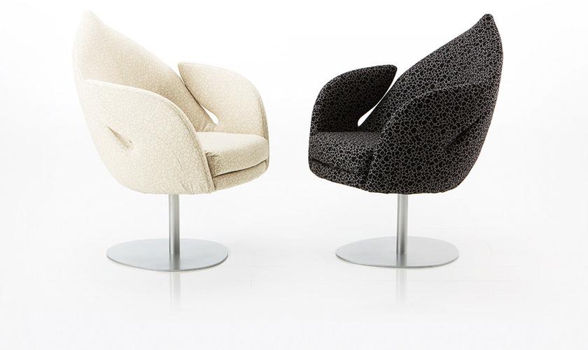 brühl Вращающееся кресло из ткани с подлокотниками sun-id-1448842 - Вид №3