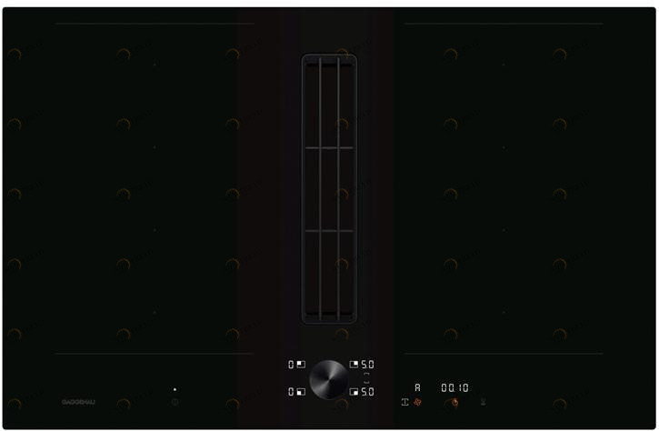Gaggenau Индукционная плита со встроенной вытяжкой Serie 200 Cv282101 