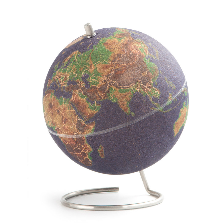 SK CORKGLOBE4 Глобус цветной colour малый Suck UK 