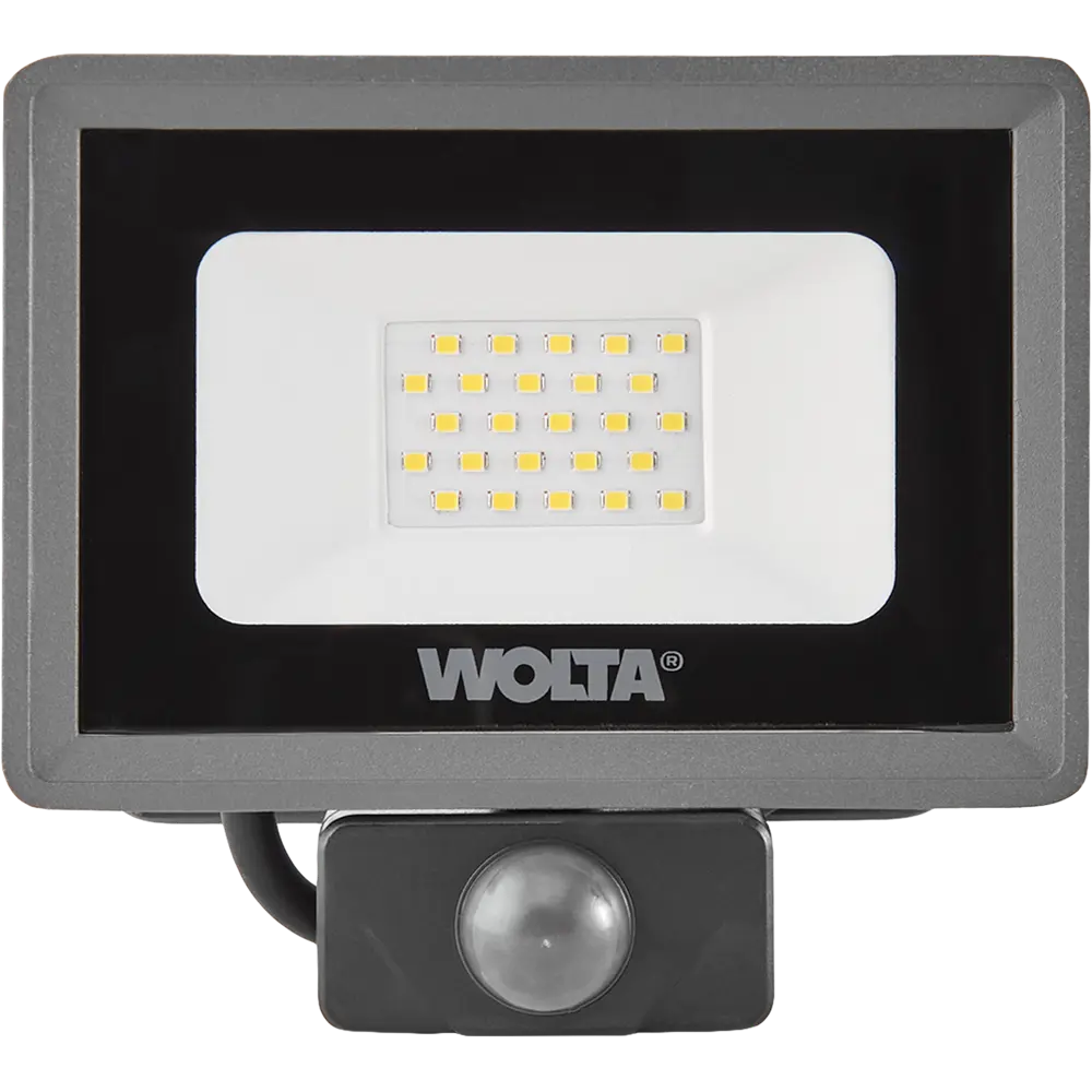 Прожектор Wolta WFL-20W/06S 1800 Лм с датчиком движения STLM-2180513 - Вид №2