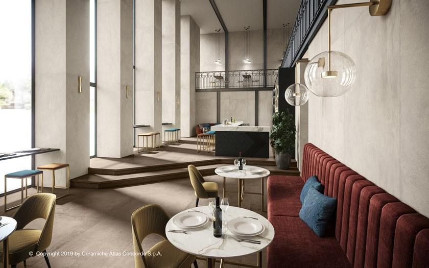 Atlas Concorde Пол из керамогранита под бетон Raw sun-id-1421703 - Вид №57