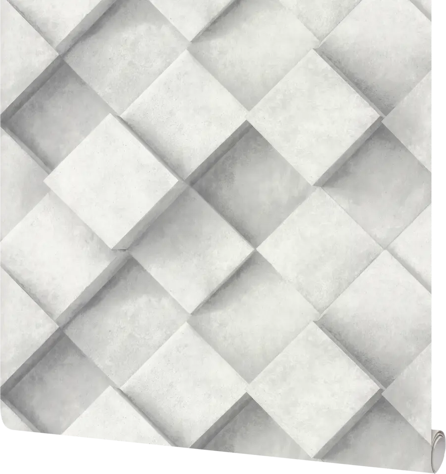 Аспект Ру 3D Обои Флизелиновые Плита - Объемный бетонный эффект 88223823