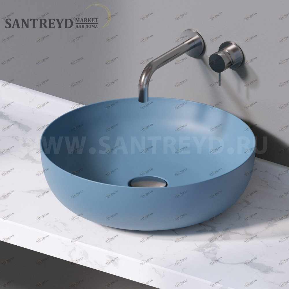 L615141 Накладная раковина на столешницу  круглая A. e T. Italia ELITE AeT ITALIA