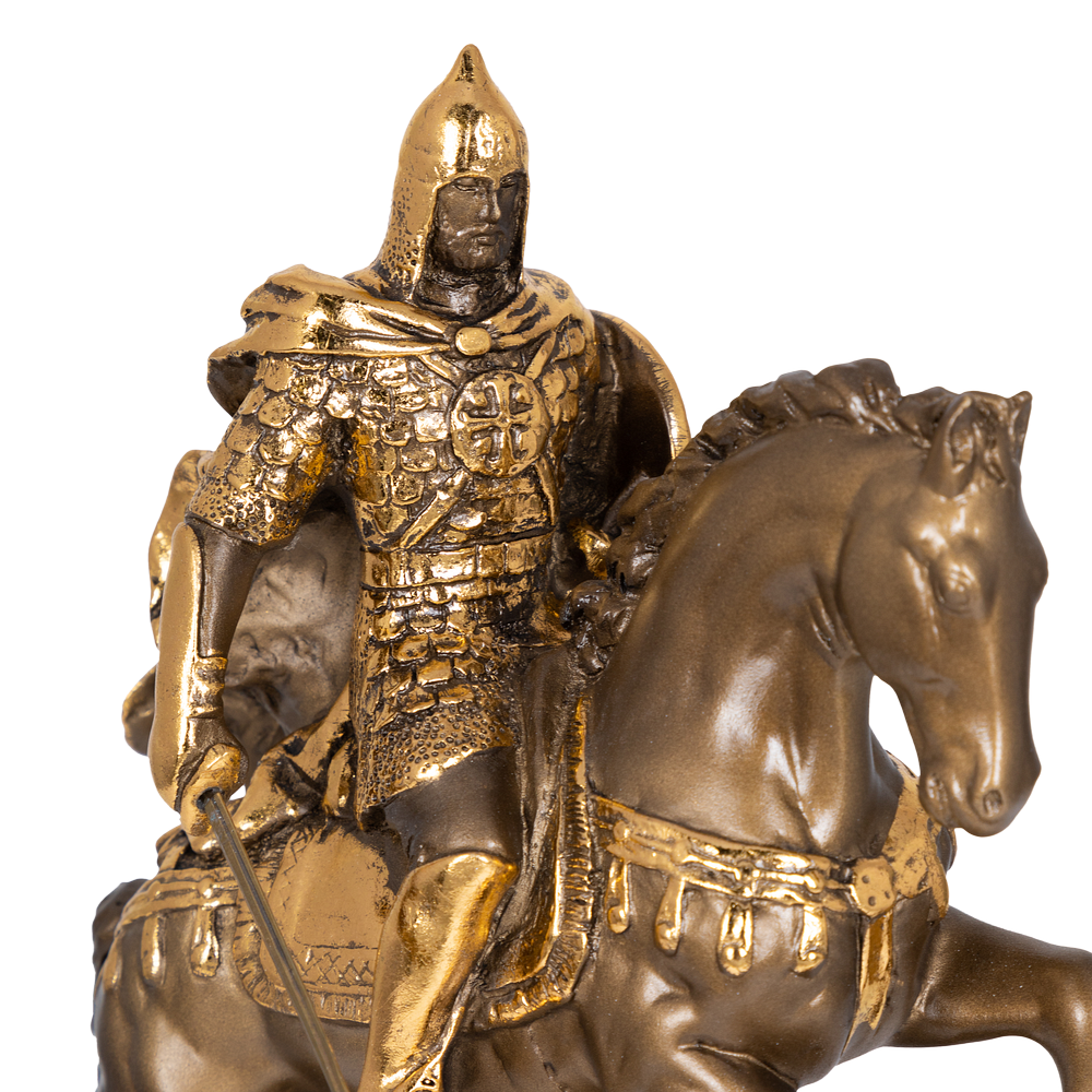 23077 Статуэтка Александр Невский Бронза BOGACHO 4627138152355 - Вид №3