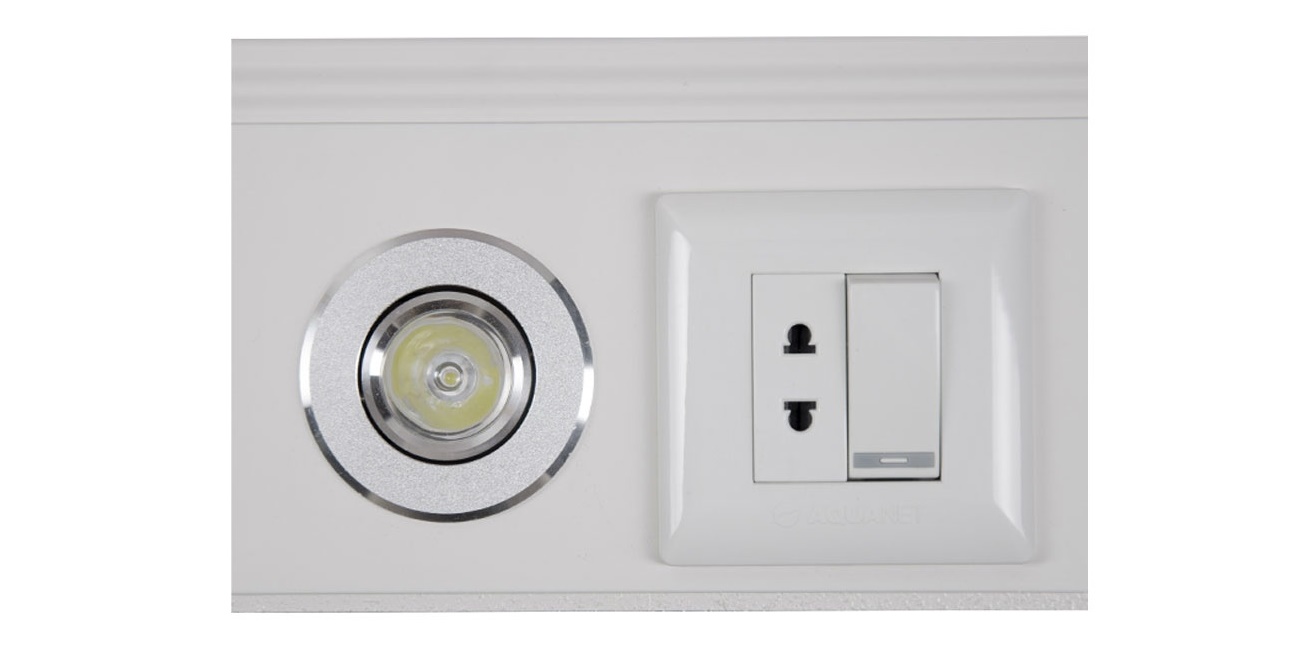 Комплект мебели Aquanet Ринконера Европа 70 белый (серый) 00161285 - Вид №3