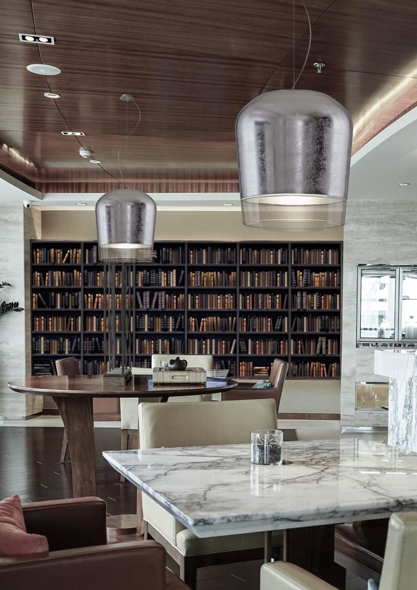 millelumen Подвесной светильник из алюминия и стекла Syss sun-id-1387944 - Вид №1