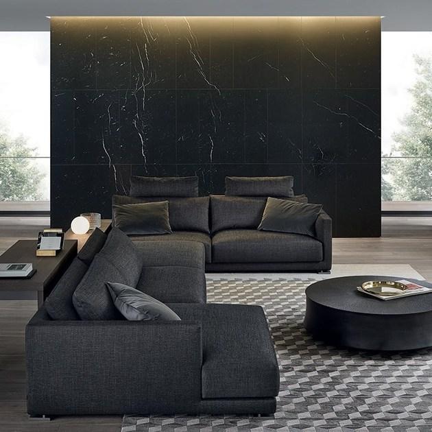 Poliform Модульный угловой диван из ткани Bristol sun-id-1376240 - Вид №20