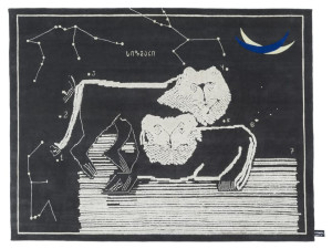 Прямоугольный ковер ручной работы