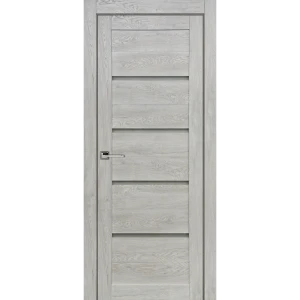 Дверь межкомнатная Тренд остекленная горизонтальная финиш-бумага ламинация цвет дуб серый 90x200 см