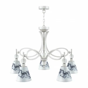 Подвесная люстра Lamp4you Eclectic M2-05-WM-LMP-O-10 LAMP4YOU ДИЗАЙНЕРСКИЕ, ECLECTIC 138094 Серый
