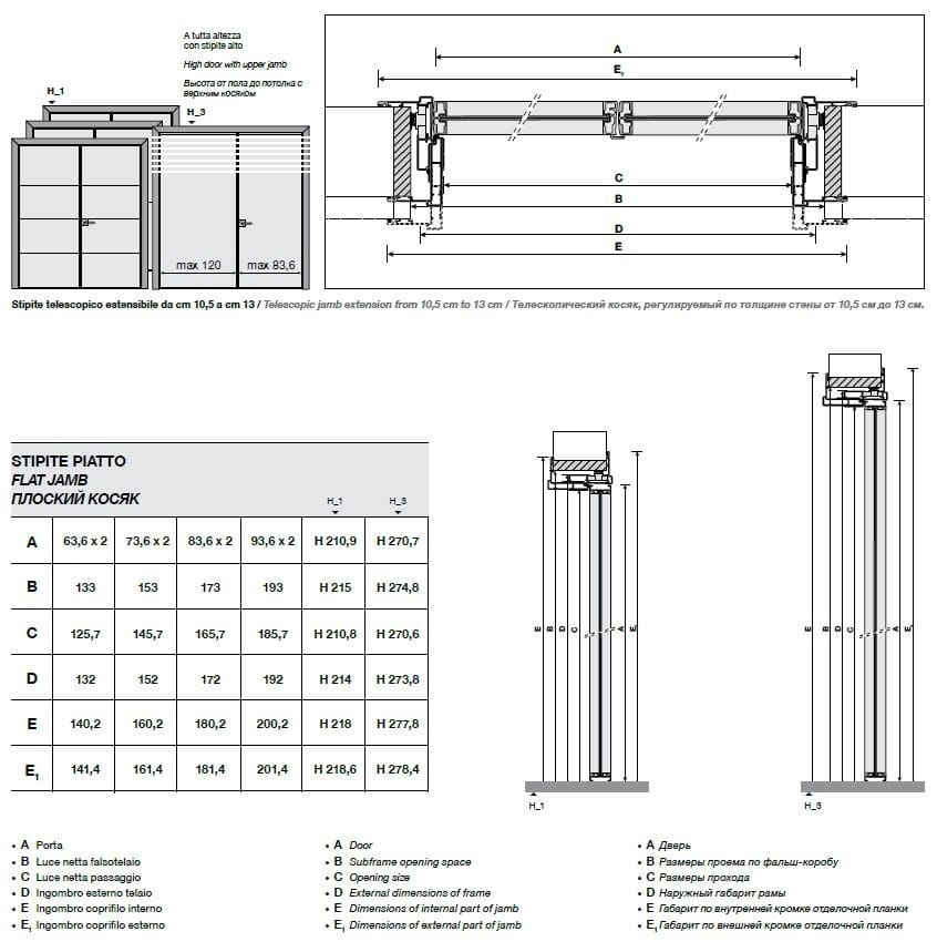 Тканые стеклянные распашные двери Longhi Aluminiun Chic-Doors ARCH-00031305 - Вид №9