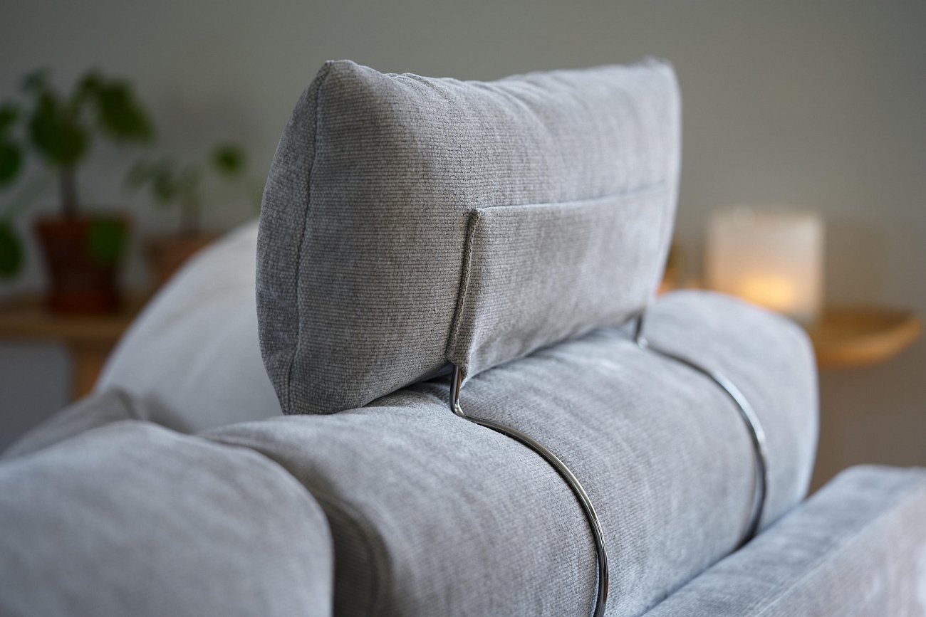 Диван Quattro угловой с левым модулем темно-серый SITS ДИЗАЙНЕРСКИЕ, QUATTRO 192298 Серый  - Вид №4