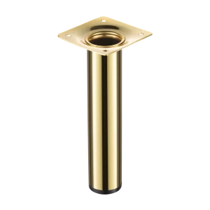 Золотая мебельная ножка Larvij для шкафов и тумб 150 мм 89400610