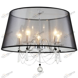 Люстра MIO черная LL02 SUPERNW CRYSTAL 010935 Черный