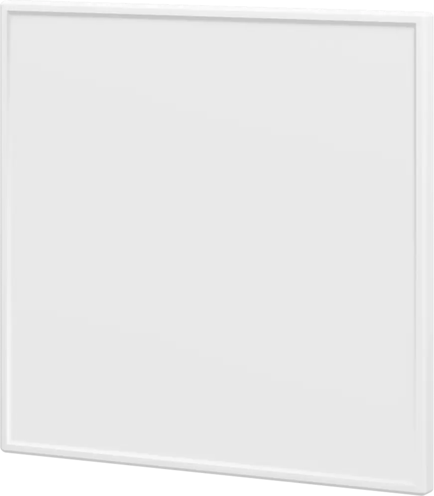 Фасад кухонный DELINIA ID Инта белый с филенкой 39.7×38.1 см 89340152