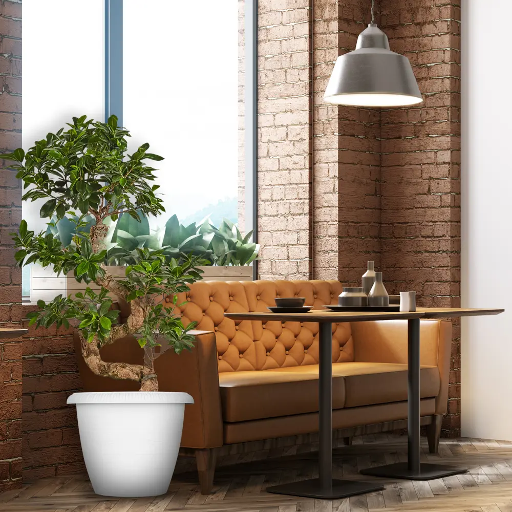 Кашпо Le Jardin от ТЕК.А.ТЕК с колесиками для крупных растений 11953464 Жардин STLM-0001648 - Вид №2