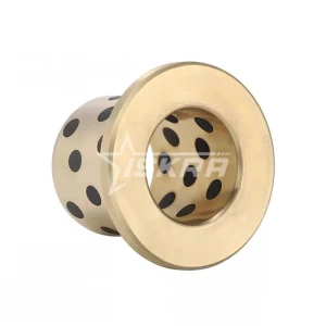 IS1062 Втулка скольжения с фланцем (графит/бронза) BNZF6075907,550BG1 ISKRA