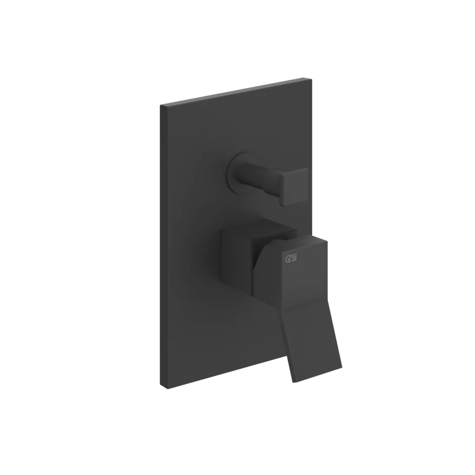 Смеситель для душа 53079 299 Gessi Rettangolo k МАТОВО-ЧЕРНЫЙ 53079299