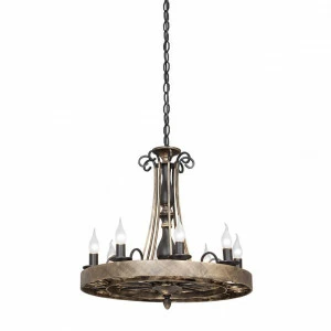 Подвесная люстра Vitaluce V1675-1/8 VITALUCE ДИЗАЙНЕРСКИЕ 328605 Черный