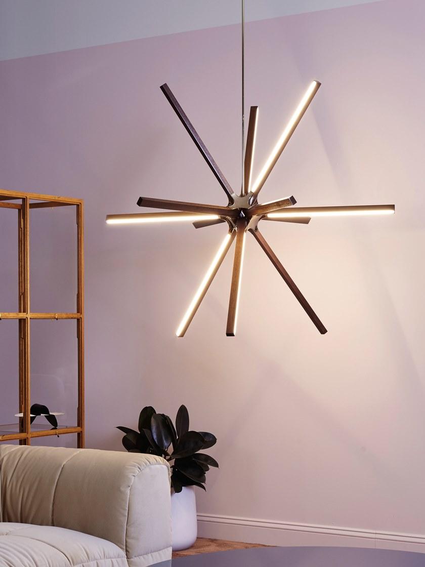 Stickbulb Led подвесной светильник из дерева Boom sun-id-1464884 - Вид №3