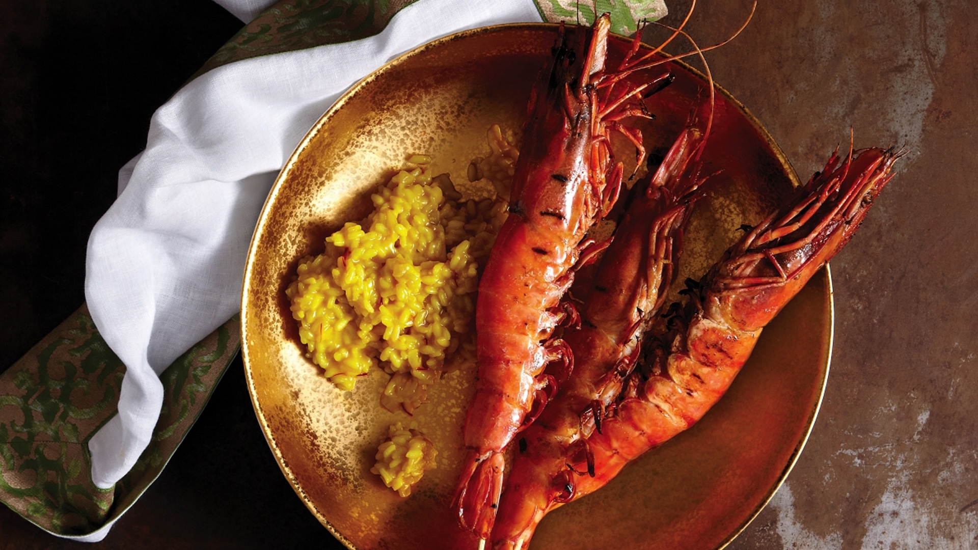 10583628 L’Objet Тарелка десертная 20см "Алхимия золотая" Фарфор  - Вид №1