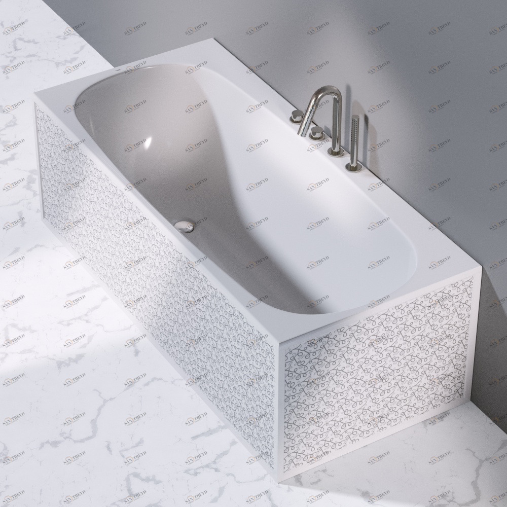 Ванна DV200 COVER OVAL белая AeT ITALIA DV200100