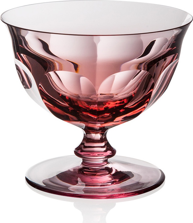 10677828 Moser Набор креманок Moser Леди Гамильтон 380мл, александрит/розалин, 2шт Хрусталь бессвинцовый 