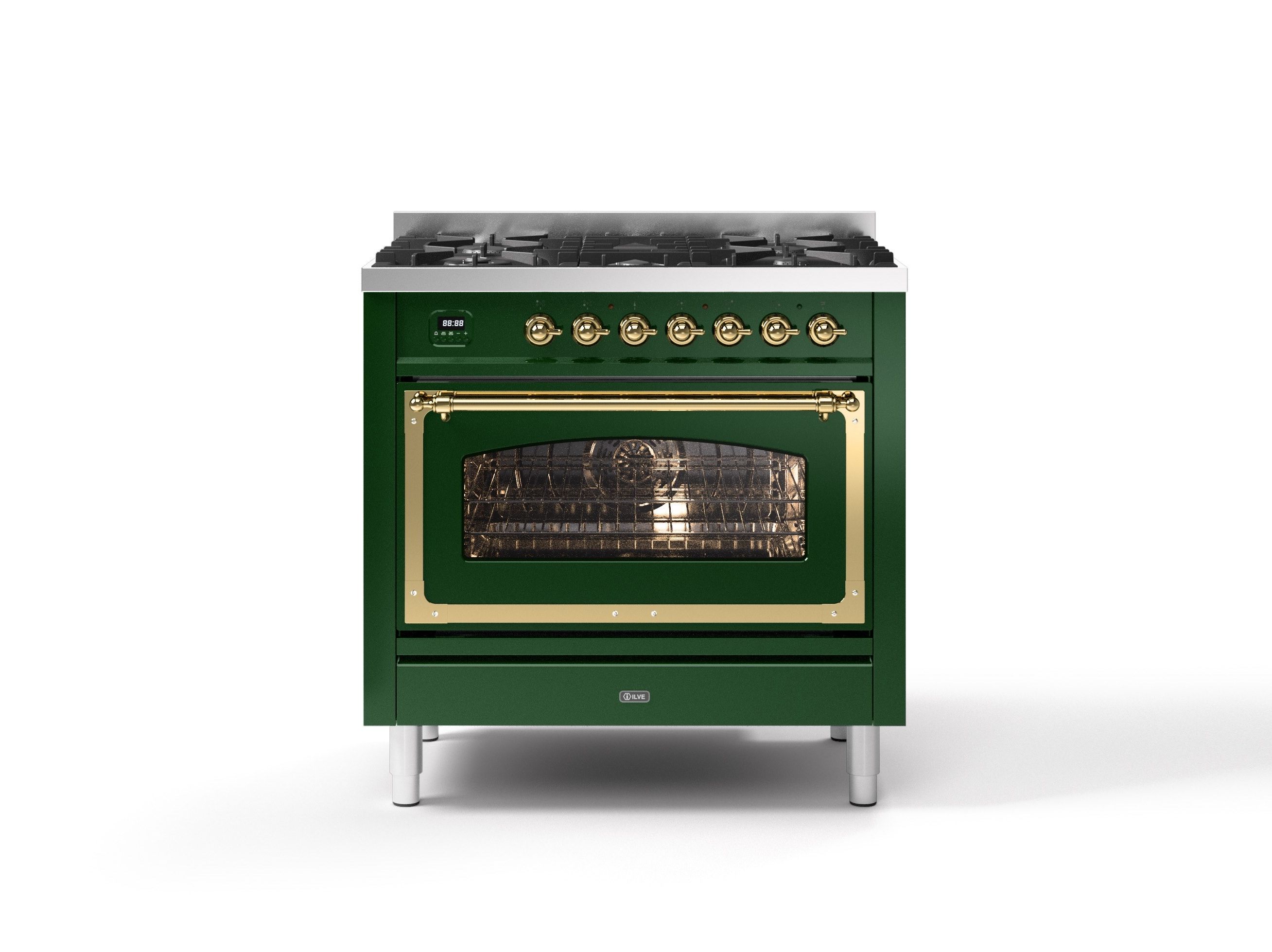 Отдельно стоящая кухня из нержавеющей стали Ilve Nostalgie ARCH-00004561 - Вид №9