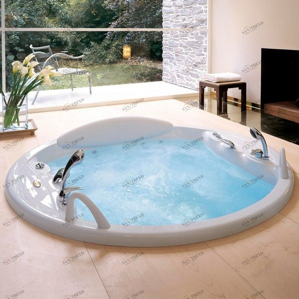 Ванна встроенная с гидромассажем "BASE" Gemini 9443-056 Jacuzzi 9443056