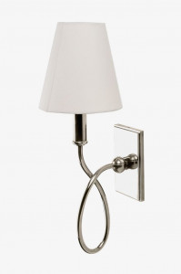 BLLT01 Настенный бра на одну руку Blue Note с тканевым абажуром Waterworks