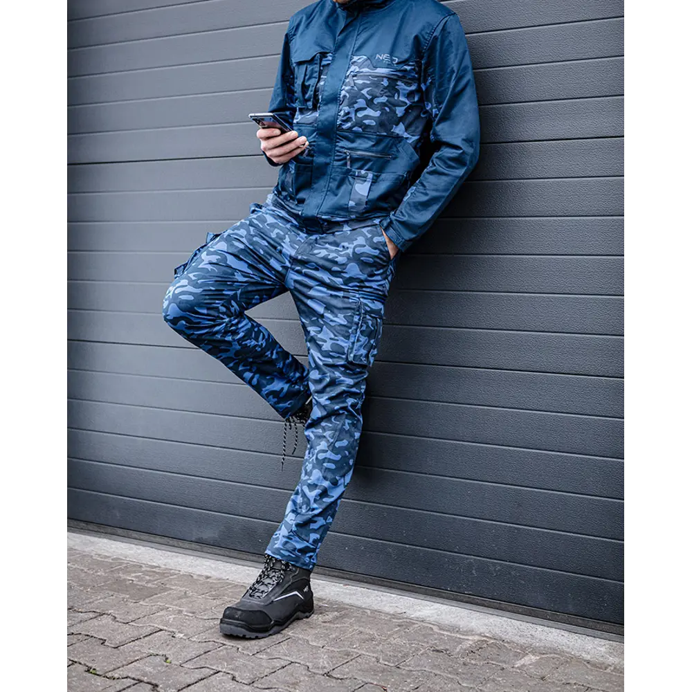 Брюки рабочие Neo Tools Camo синие размер S рост 175-178 STLM-2050991 - Вид №7