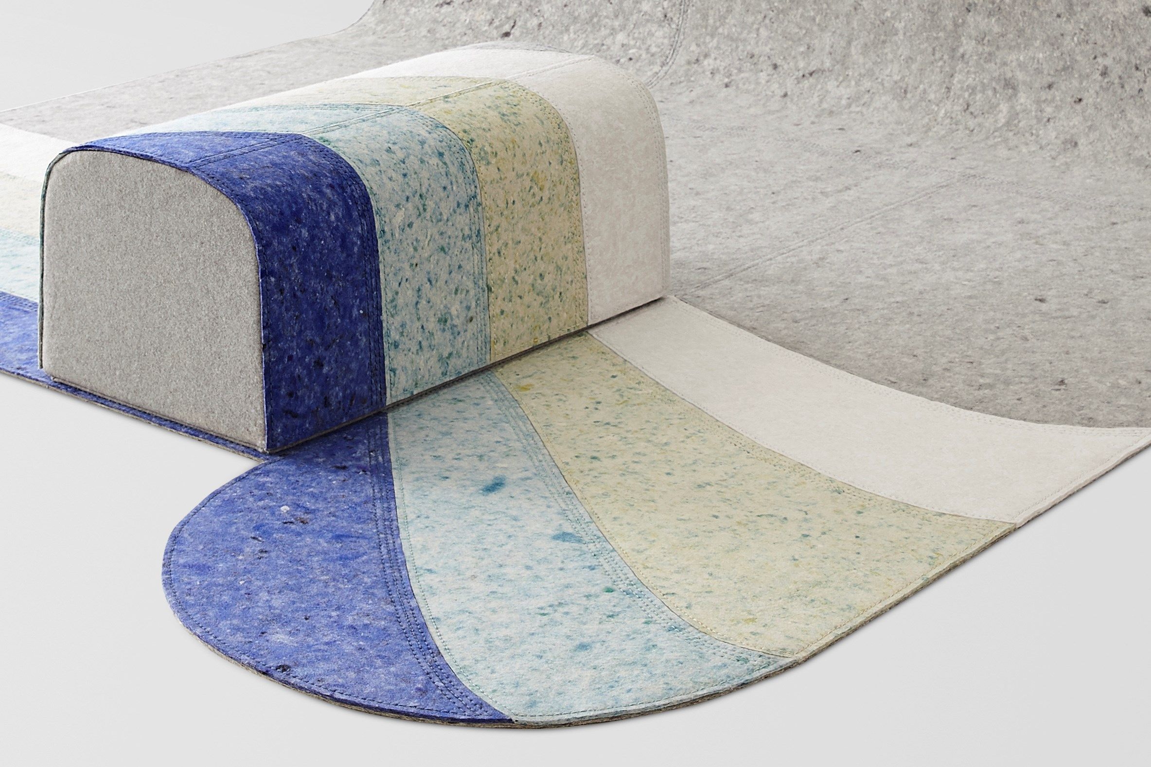 Прямоугольный пуф GAN нюансы ARCH-00067805 - Вид №9