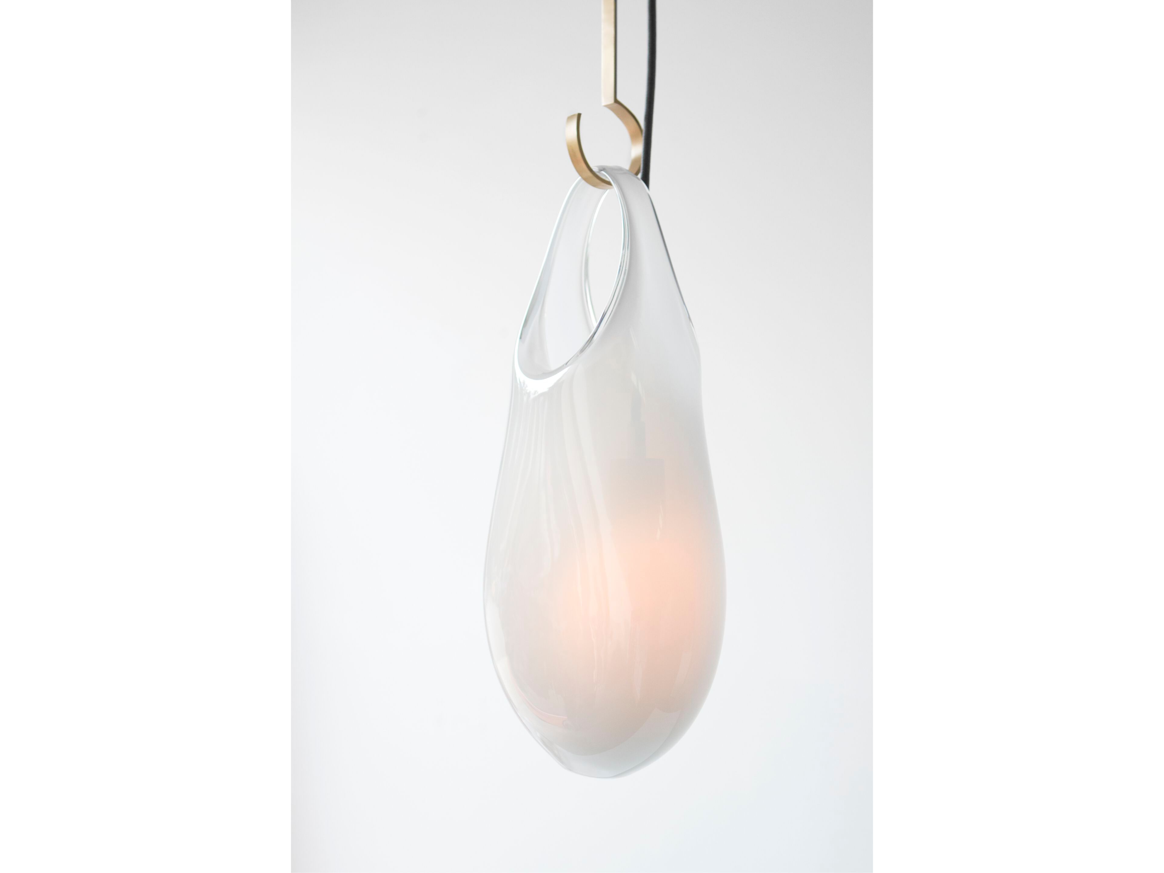 Подвесной светильник из латуни и выдувного стекла SkLO Hold ARCH-00102135 - Вид №3