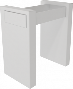 BXLACOL80FSLC1 Напольная раковина стоящая GSG CERAMIC