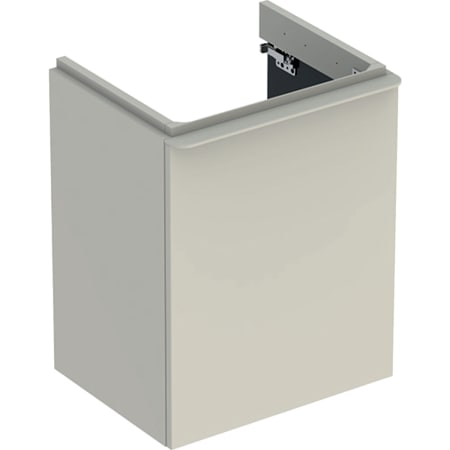 500.364.JR.1 Шкафчик для раковины Geberit Smyle Square, с одной дверцей Geberit  - Вид №13